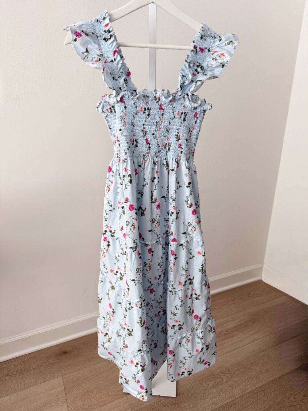 Hill House Home Blue Pond Floral Ellie Nap Dress - Picture 2 of 6